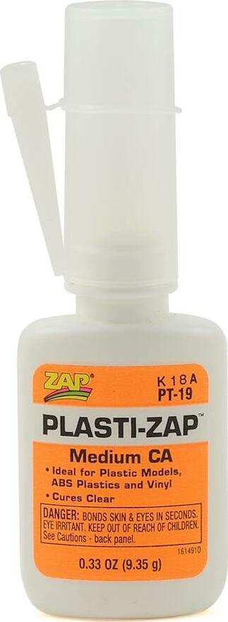 Pacer Technology Plasti-Zap CA Glue (0.3oz)